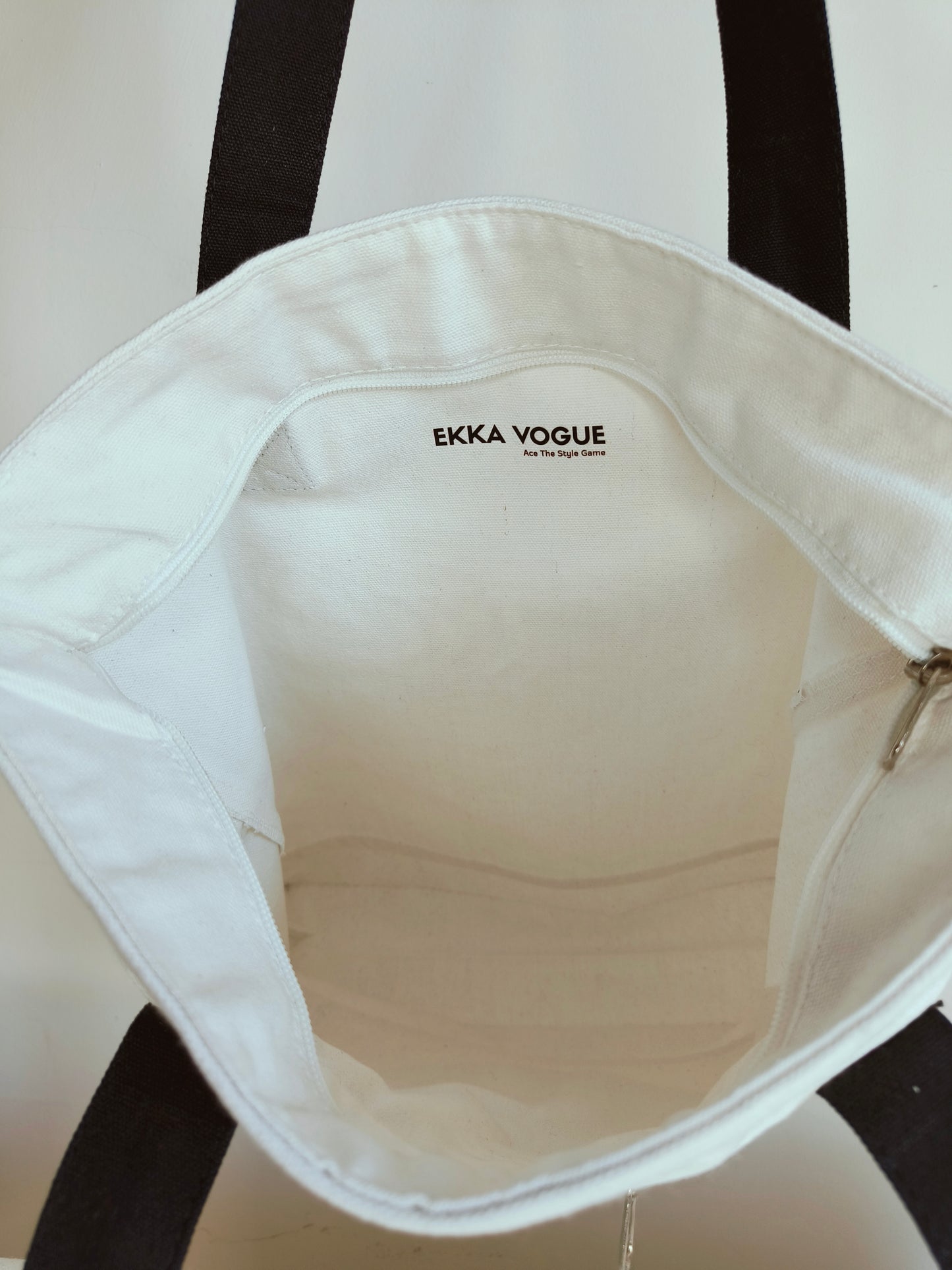 Floral Canvas Tote Bag