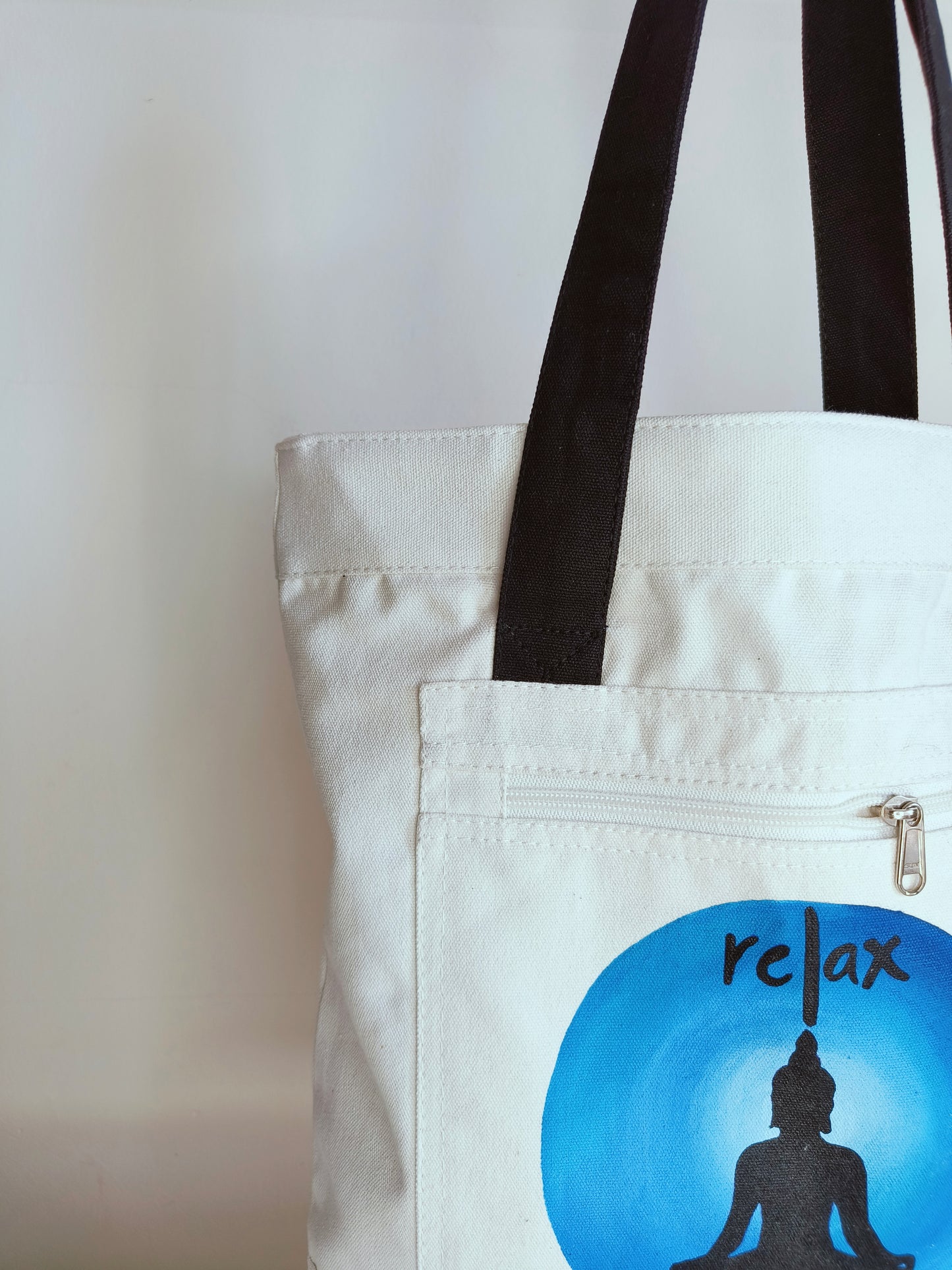 Buddha Canvas Tote Bag |
