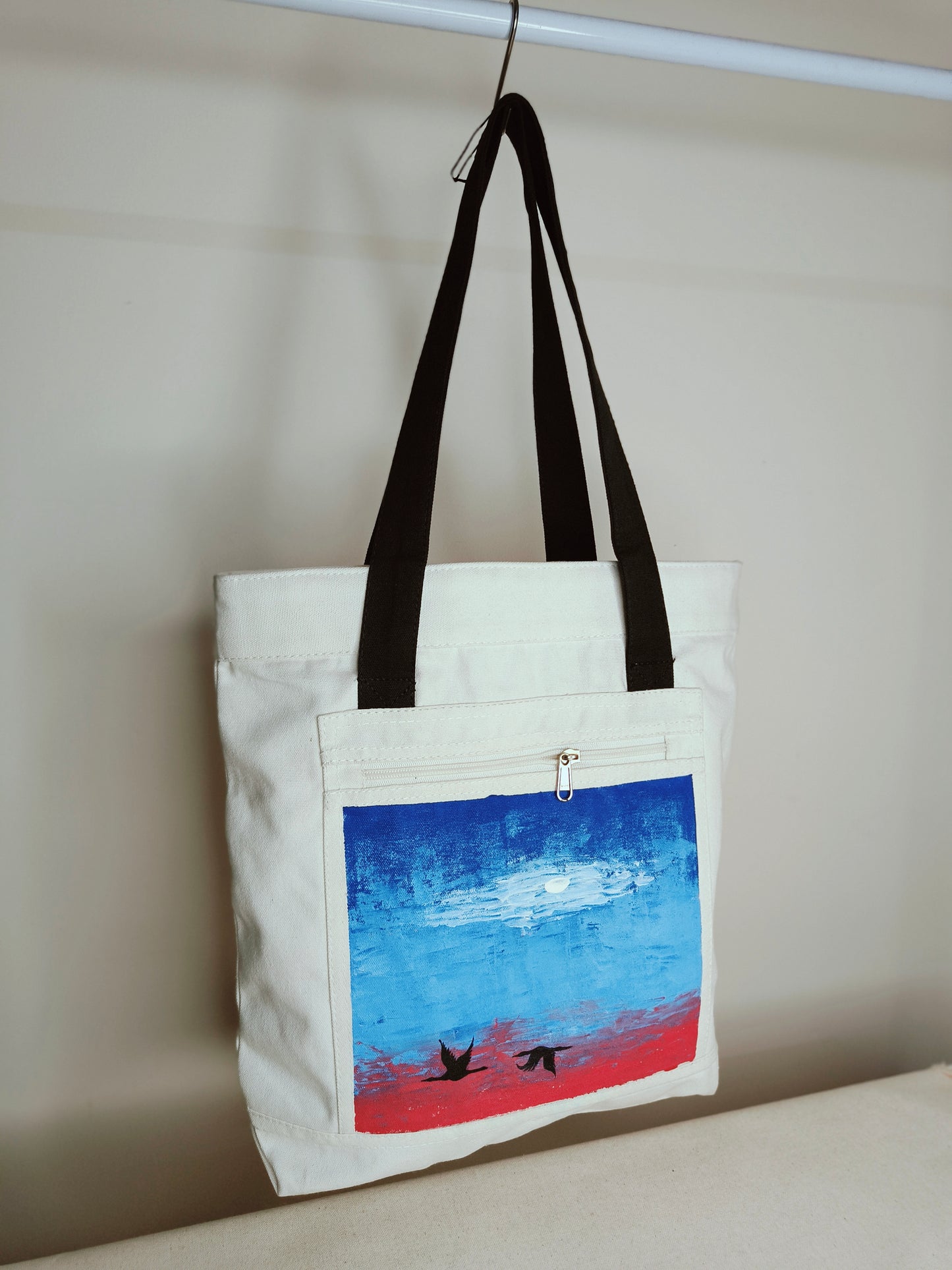 Skyscape Canvas Tote Bag|