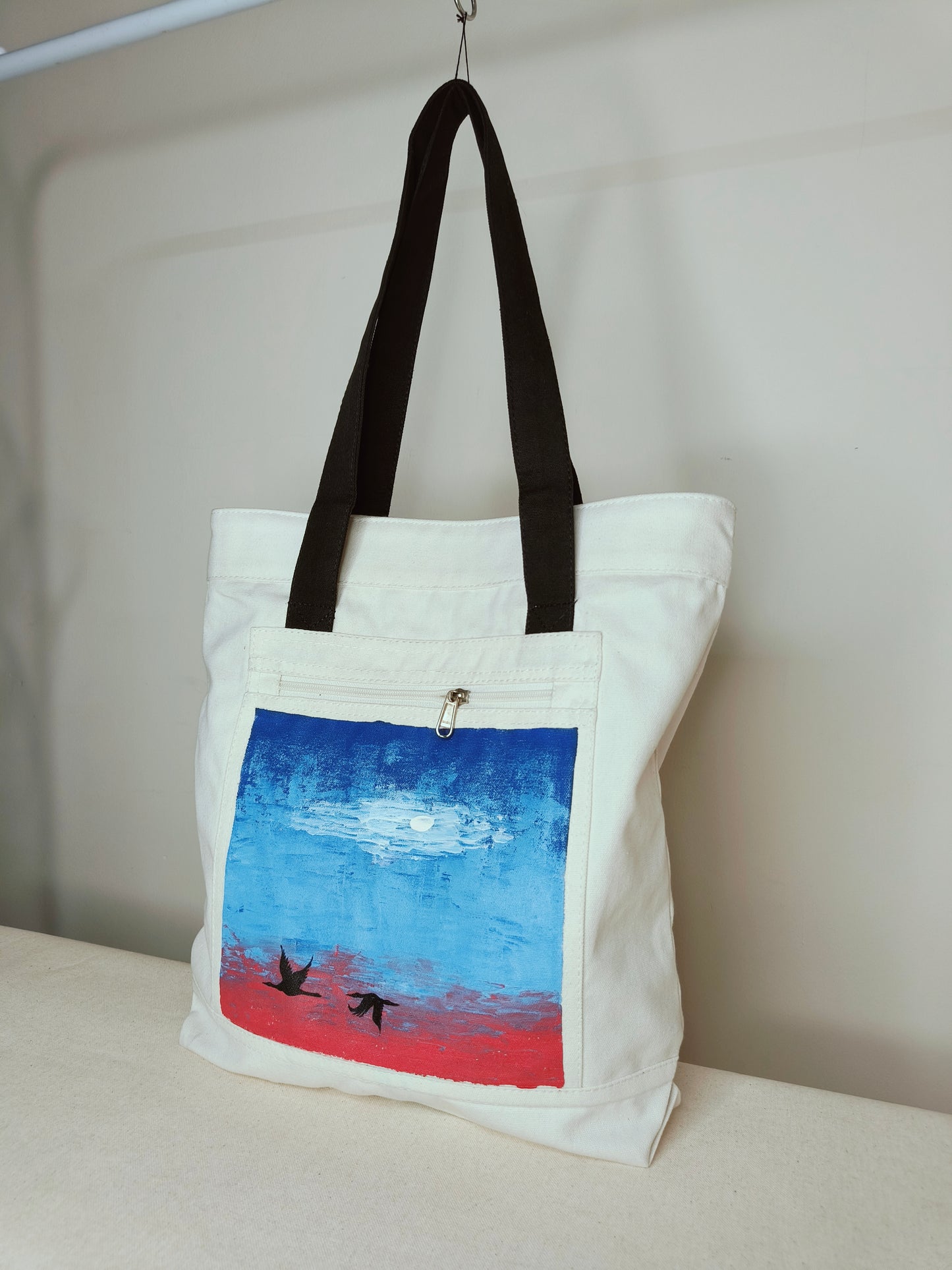 Skyscape Canvas Tote Bag|