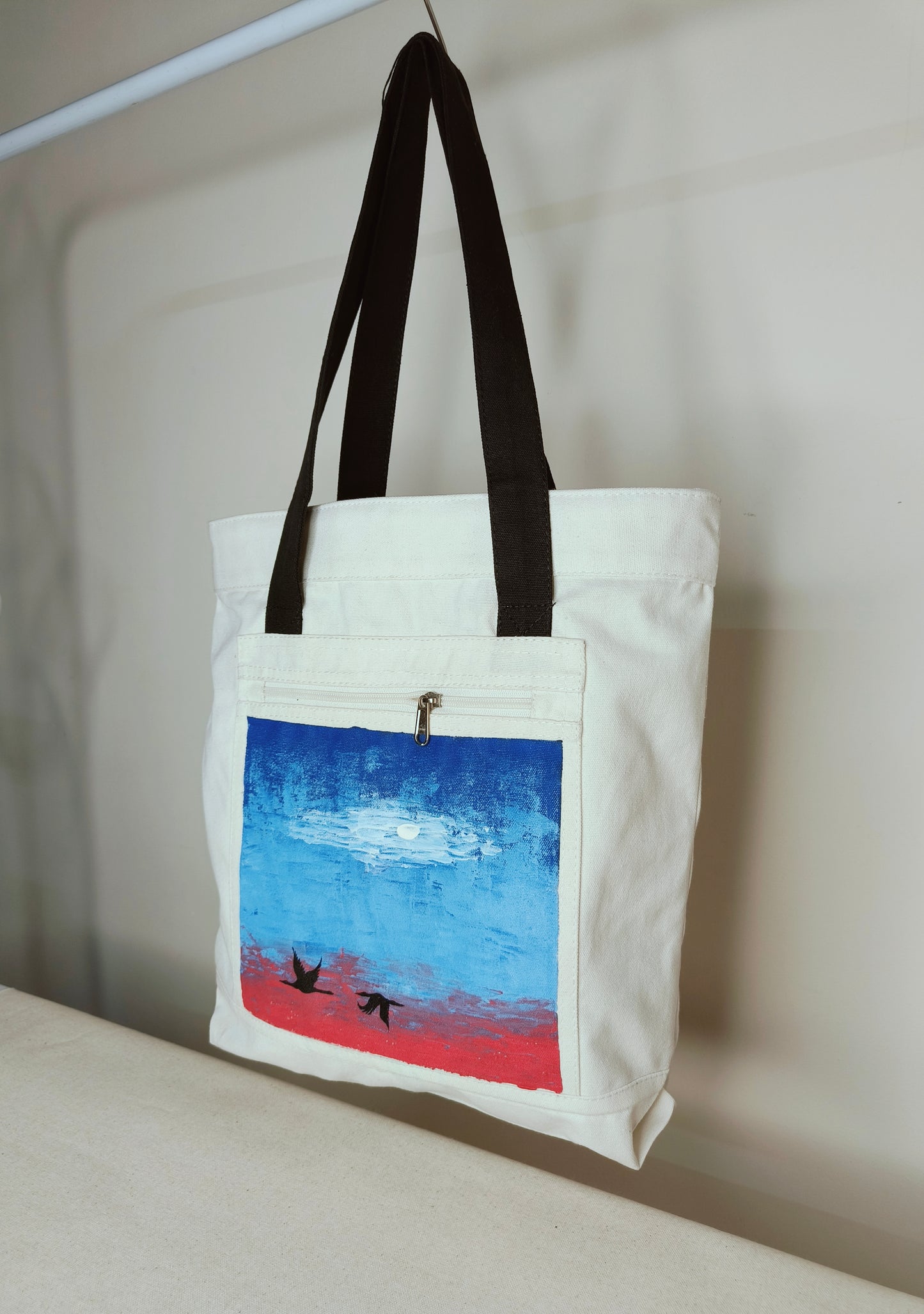 Skyscape Canvas Tote Bag|