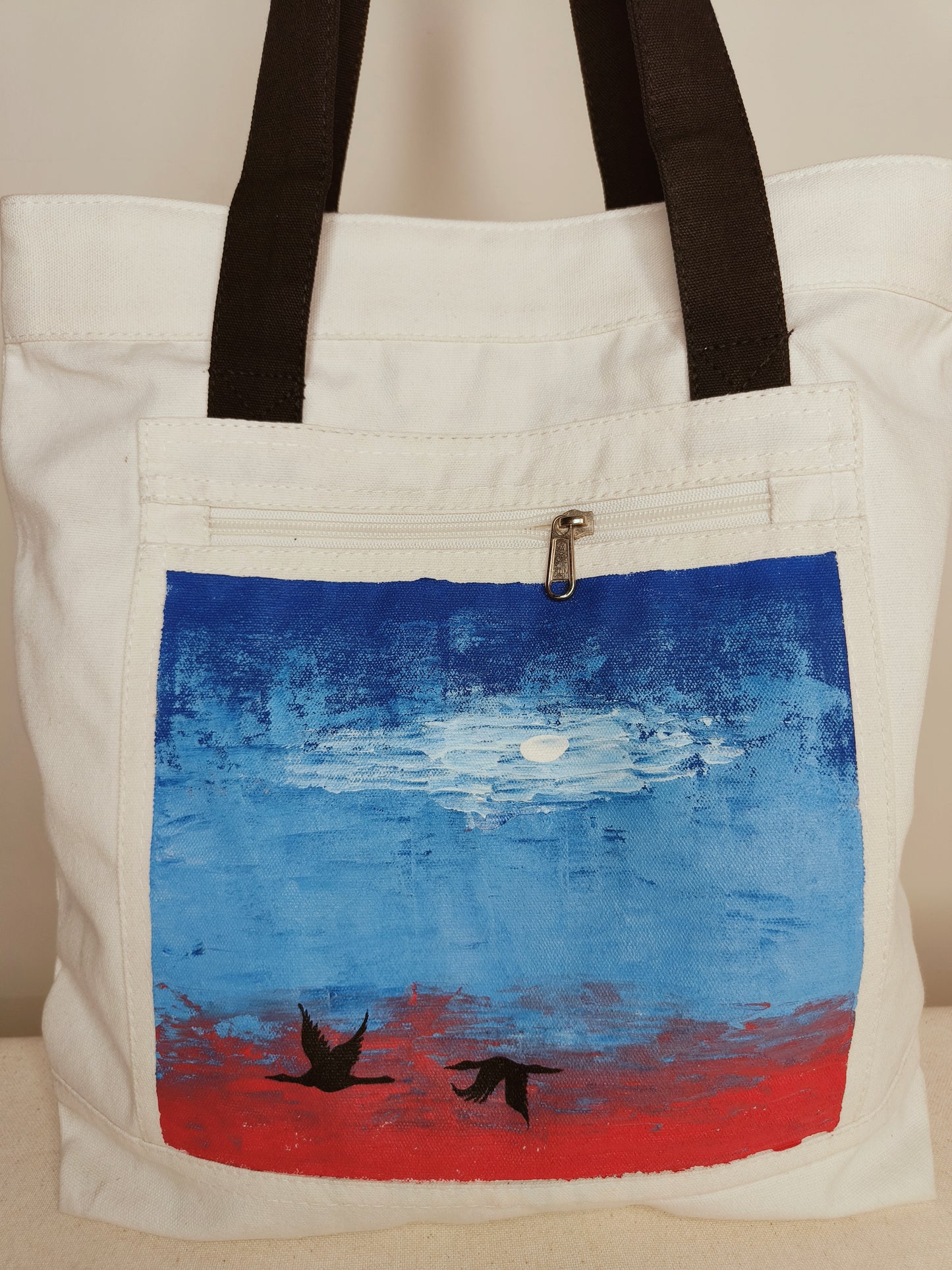 Skyscape Canvas Tote Bag|