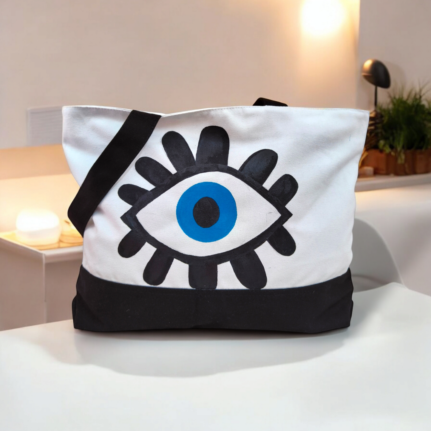 Eye Canvas Tote Bag |