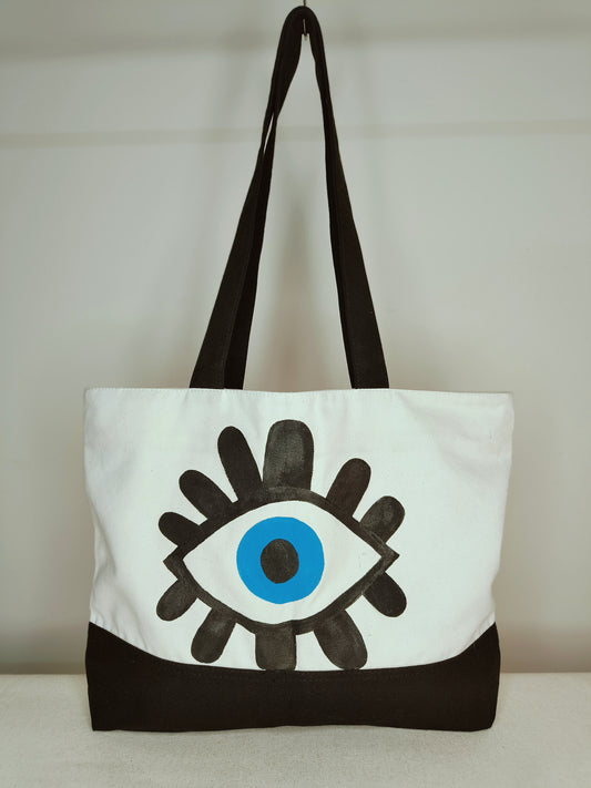 Eye Canvas Tote Bag |